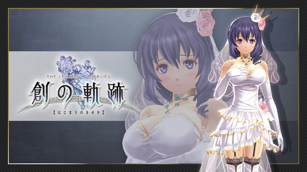 THE LEGEND OF HEROES: HAJIMARI NO KISEKI - Rixia's Special Costume "Moonlight Wedding"
