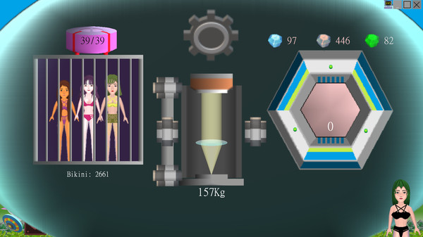 Скриншот из UFO vs Bikini Скриншот из UFO vs Bikini