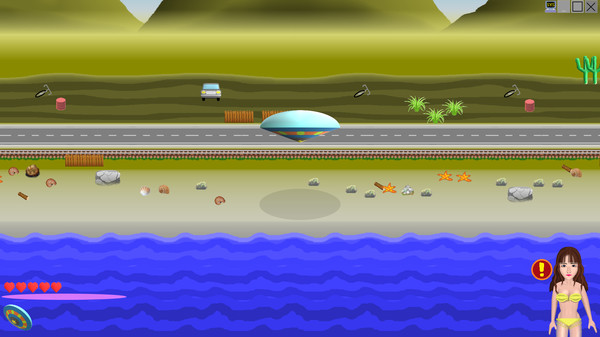 Скриншот из UFO vs Bikini Скриншот из UFO vs Bikini