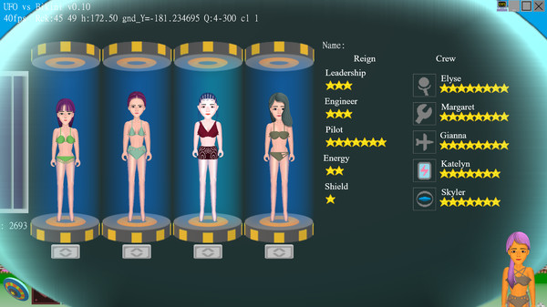 скриншот UFO vs Bikini 5