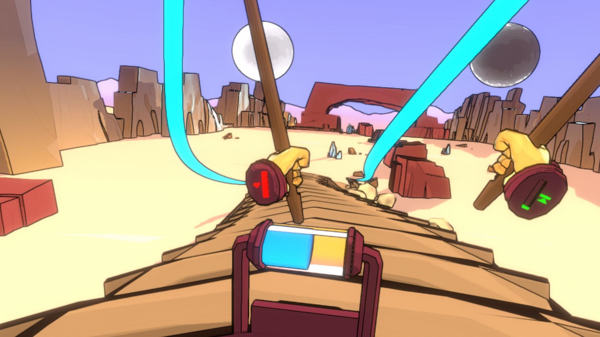 screenshot of Giant Worm Rider 1