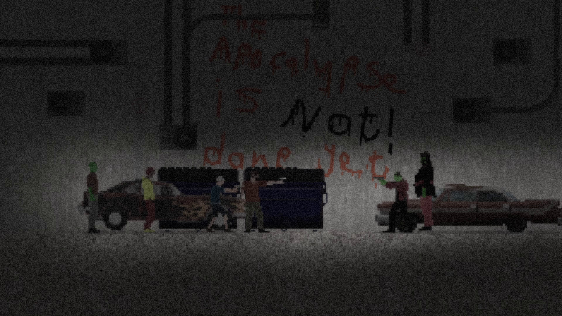 Human Apocalypse - Reverse Horror Zombie Indie RPG Adventure screenshot 1