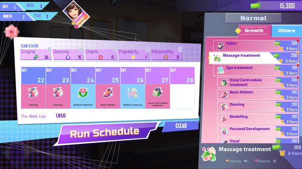 скриншот KISS: K-pop Idol StorieS - Road to Debut 1