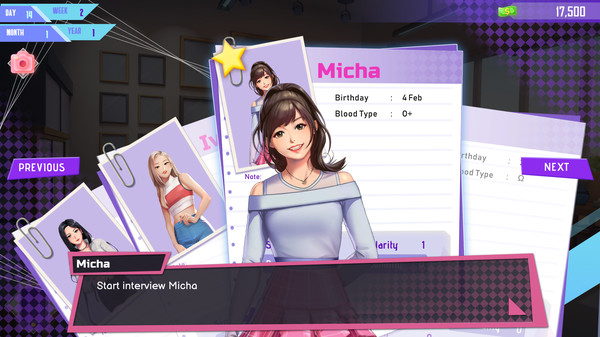 скриншот KISS: K-pop Idol StorieS - Road to Debut 0