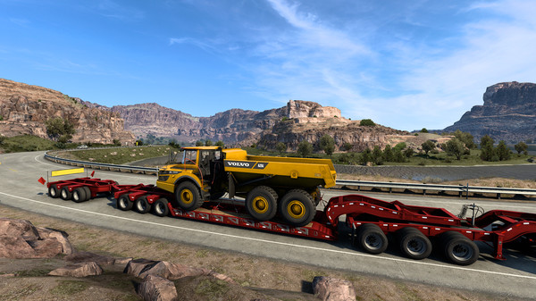 скриншот American Truck Simulator - Volvo Construction Equipment 1