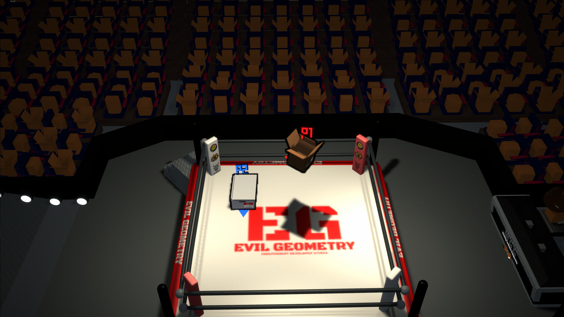 screenshot of Wrestling Cardboard Championship 10