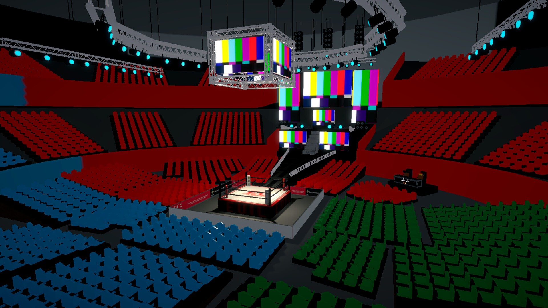 Wrestling Cardboard Championship (PC) Game Review - Unlocking additional features and attire options