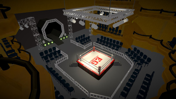 скриншот Wrestling Cardboard Championship 1