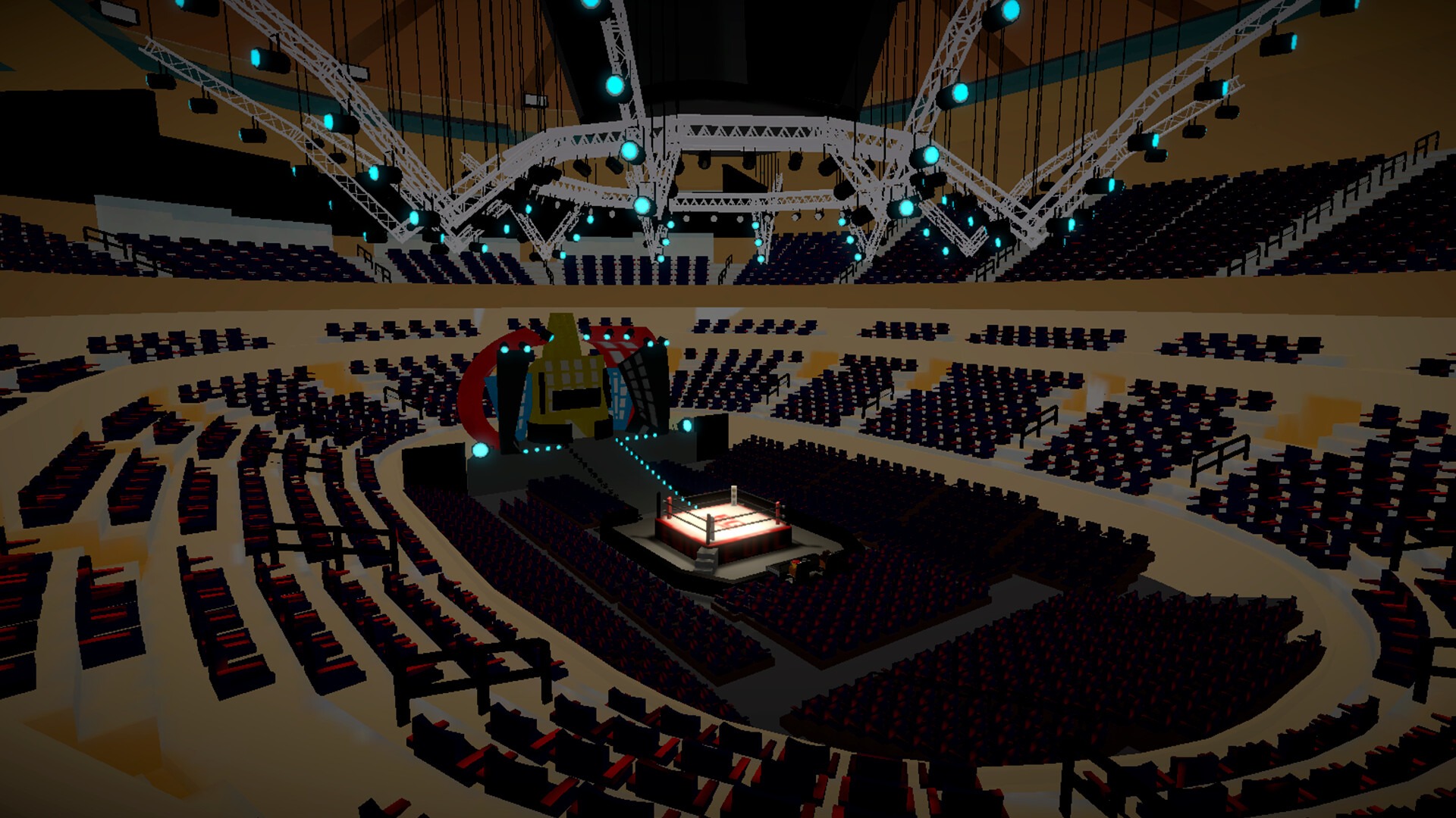 screenshot of Wrestling Cardboard Championship 15