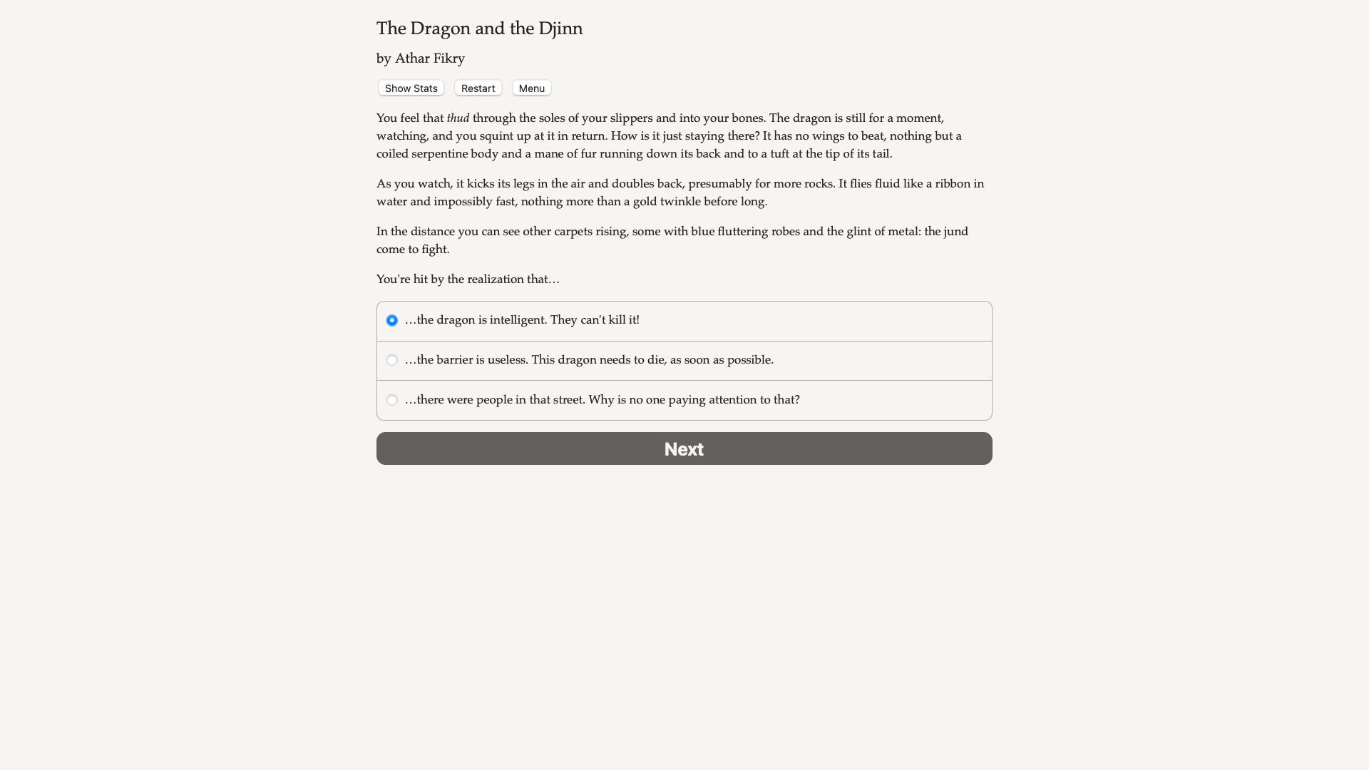 The Dragon and the Djinn Demo #6