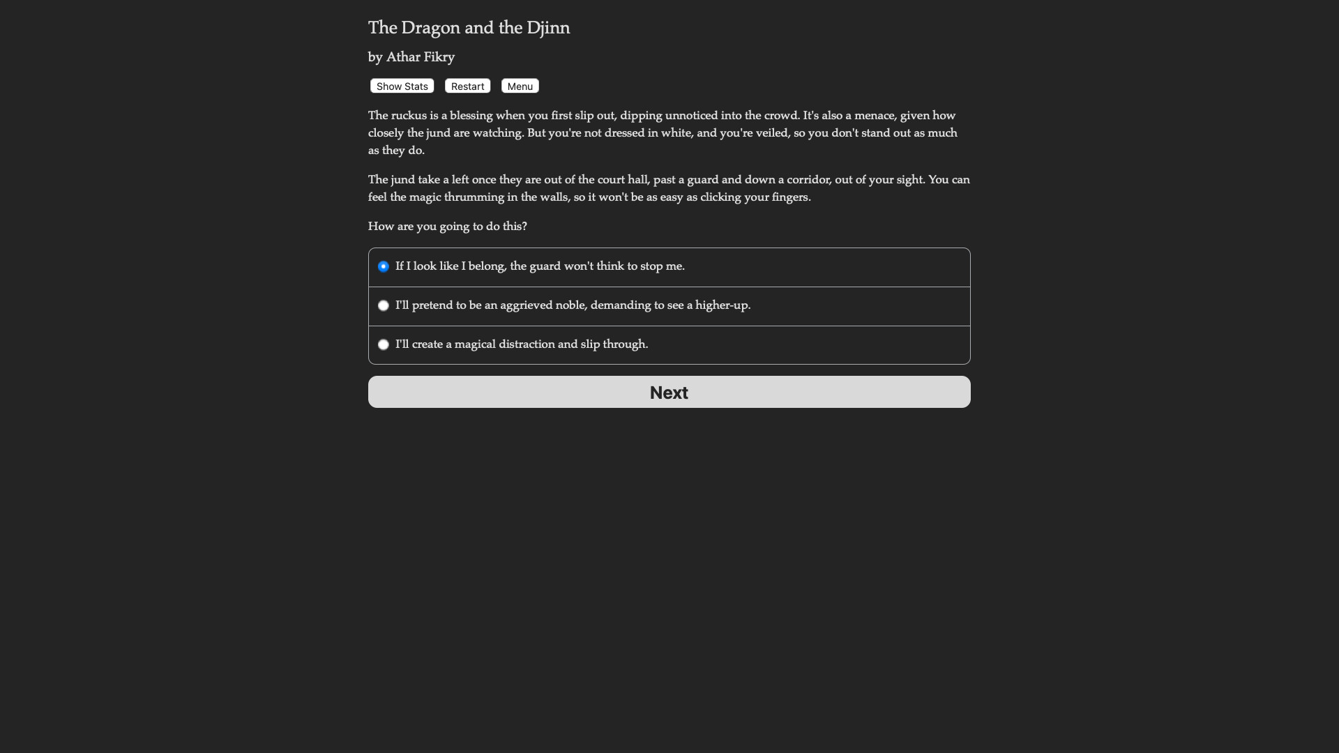The Dragon and the Djinn Demo #2