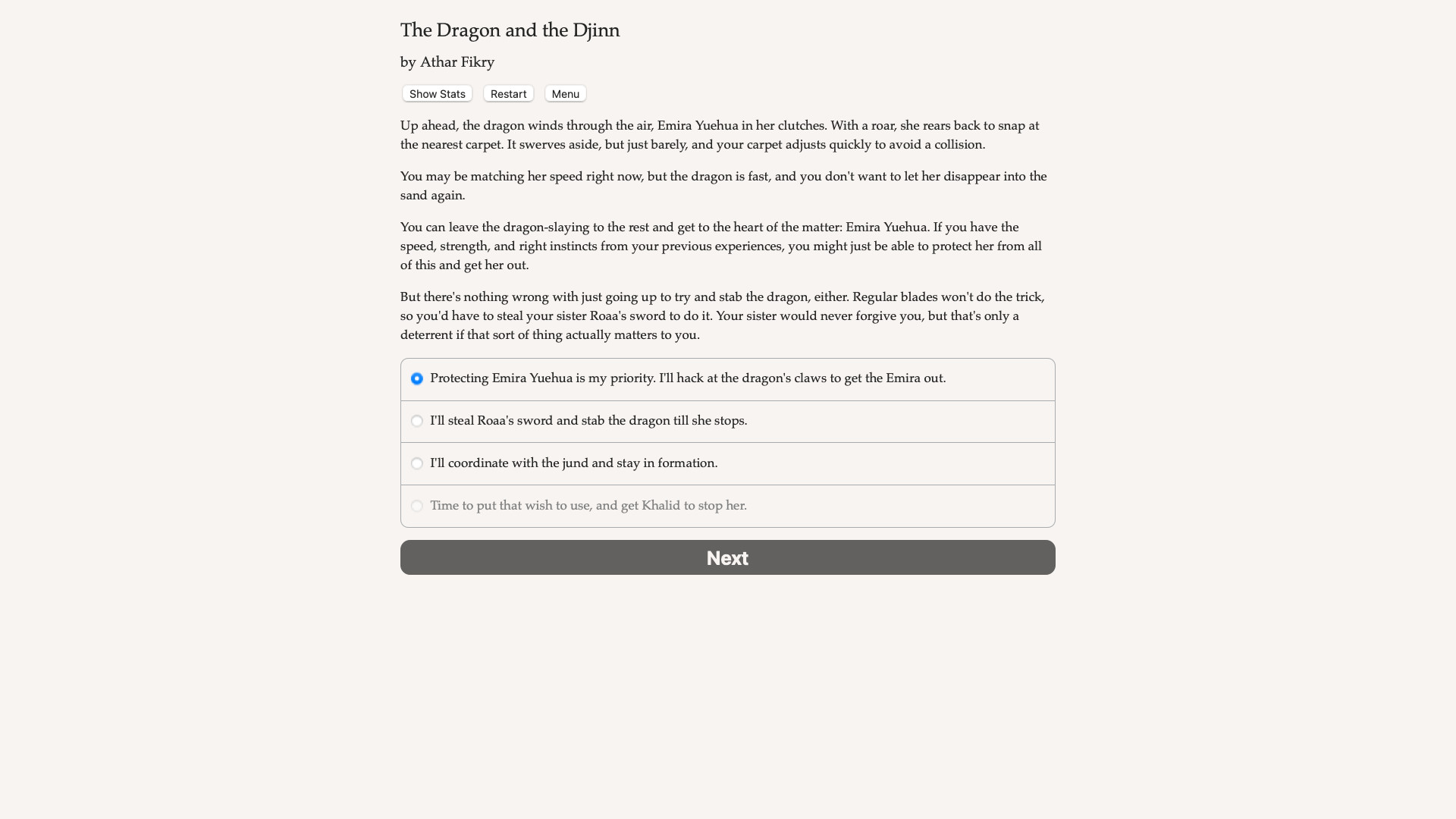 The Dragon and the Djinn Demo #7