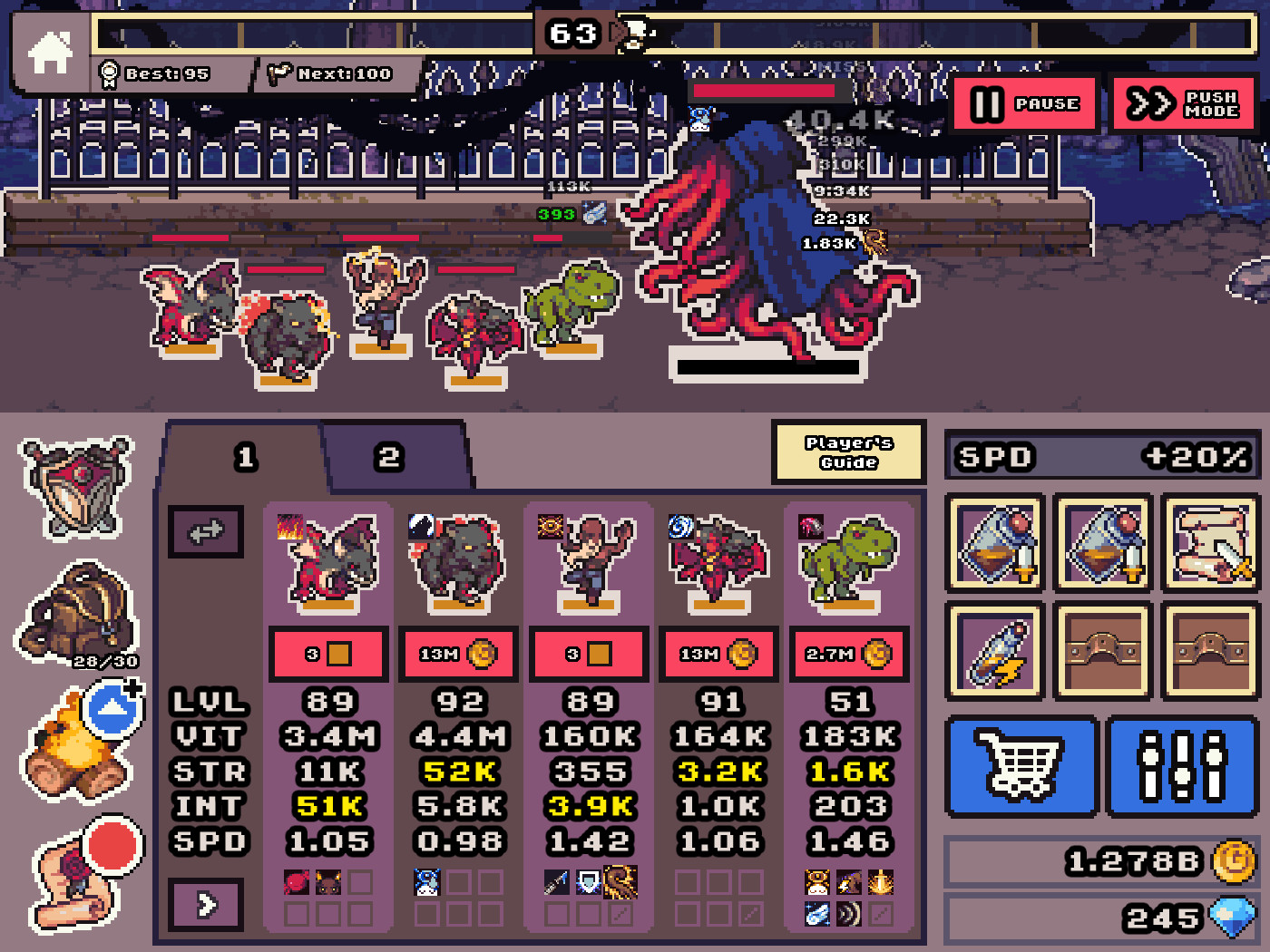 Idle Monster Frontier screenshot 1
