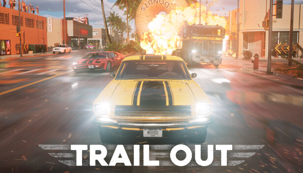 Capsule image of "TRAIL OUT" which used RoboStreamer for Steam Broadcasting