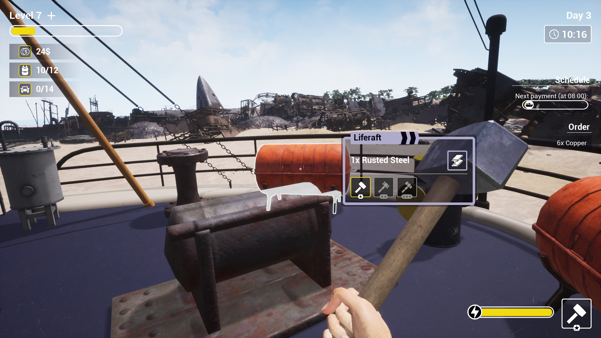 Ship Graveyard Simulator: Prologue screenshot 1