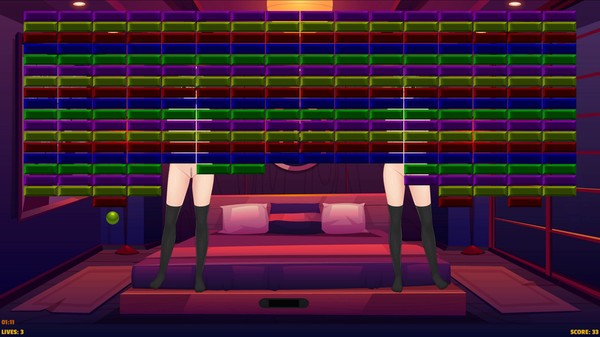 Hentai Brick Breaker game for Linux 1