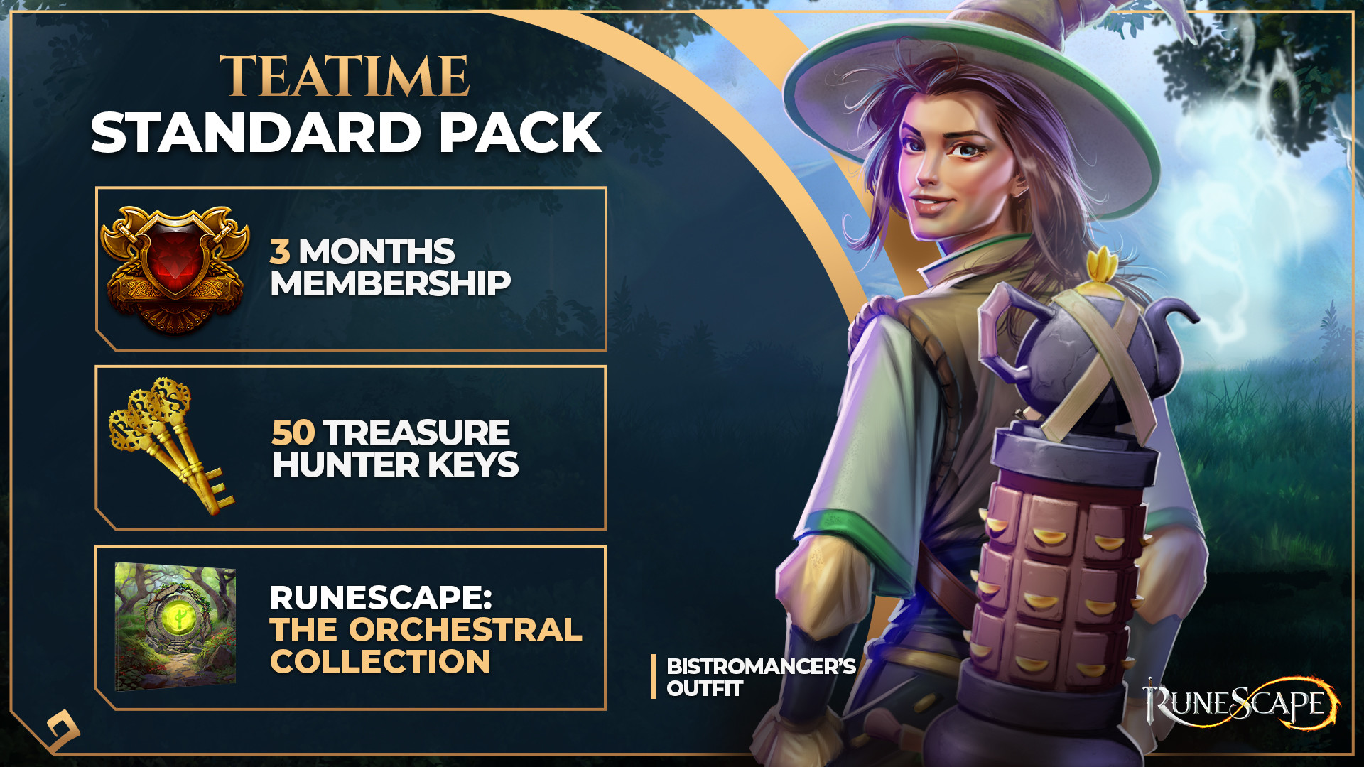 RuneScape Teatime Standard Pack Resimleri 