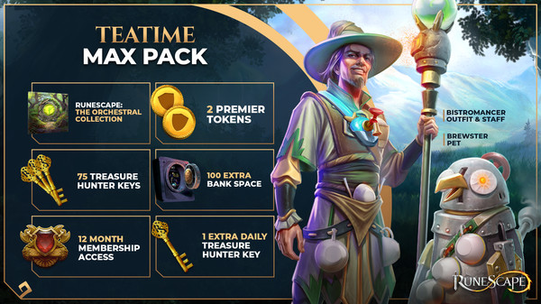 RuneScape Teatime Max Pack for steam