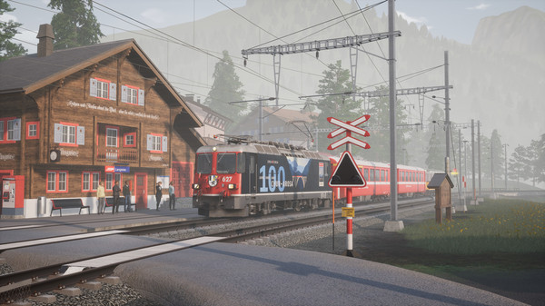 скриншот Train Sim World 2: RhB Anniversary Collection Add-On 2
