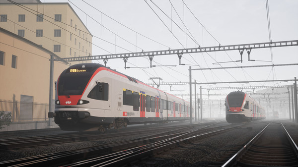 скриншот Train Sim World 2: S-Bahn Zentralschweiz: Luzern - Sursee Route Add-On 1
