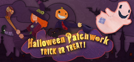 Halloween Patchwork Trick or Treat banner