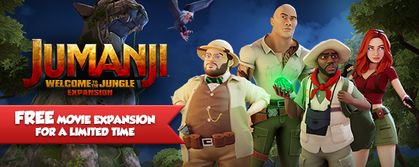 JUMANJI: The Curse Returns é o novo jogo de tabuleiro digital