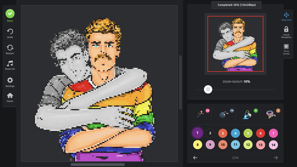 LGBT Color by Number for Adults screenshot 8