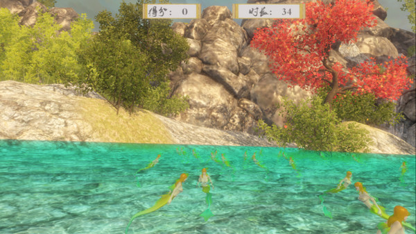 скриншот VR MERMAID FISHING 2