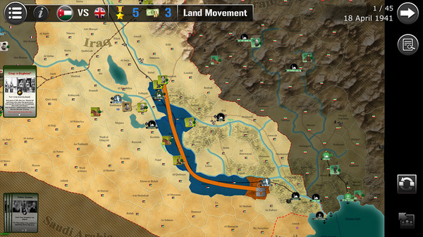 скриншот Wars Across The World: Levant 1941 1