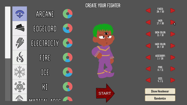 Tournament Ark game for Linux 1