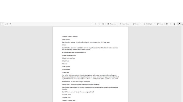 Axiom Alternative II Script