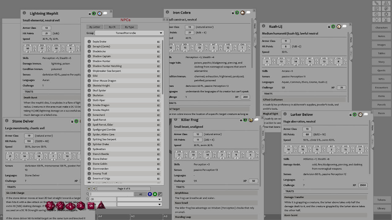 Fantasy Grounds - Tome of Horrors #7