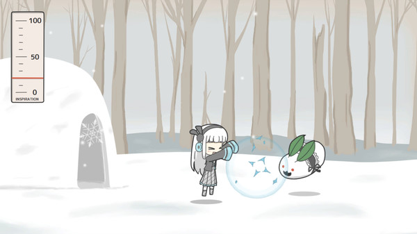 SUPERゆきおんなちゃん game for Linux 1