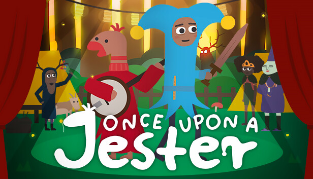 Imagen de la cápsula de "Once Upon a Jester" que utilizó RoboStreamer para las transmisiones en Steam