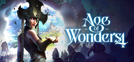 Steam header art for Age of Wonders 4