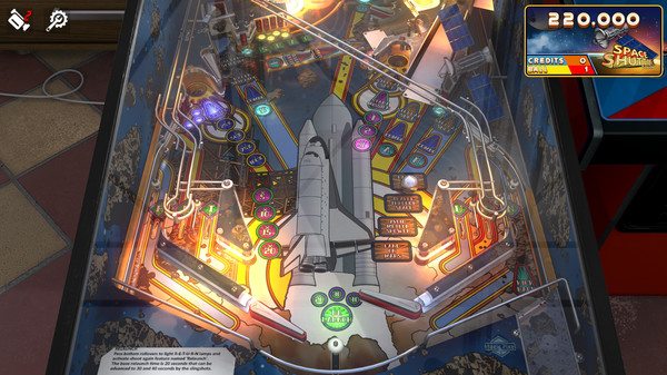 Zaccaria Pinball - Space Shuttle Deluxe Pinball Table