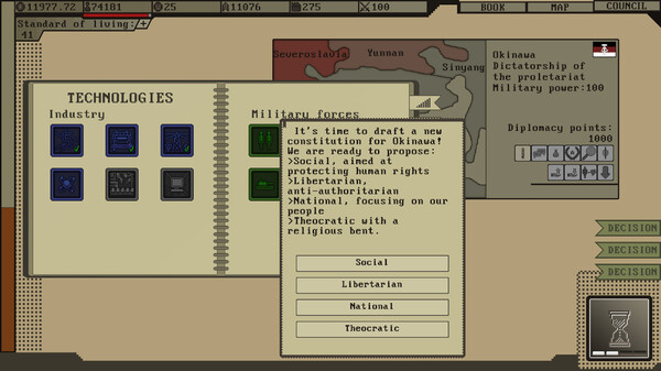 Socialism Simulatorfor windows and Linux 1