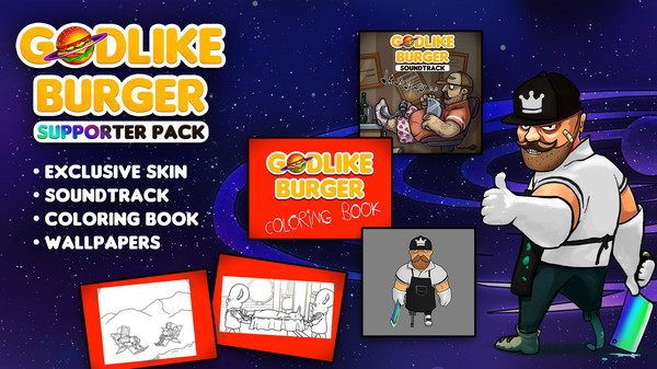 Godlike Burger - Supporter Pack