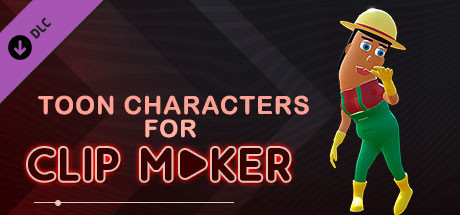 Toon comic characters for clip maker banner image