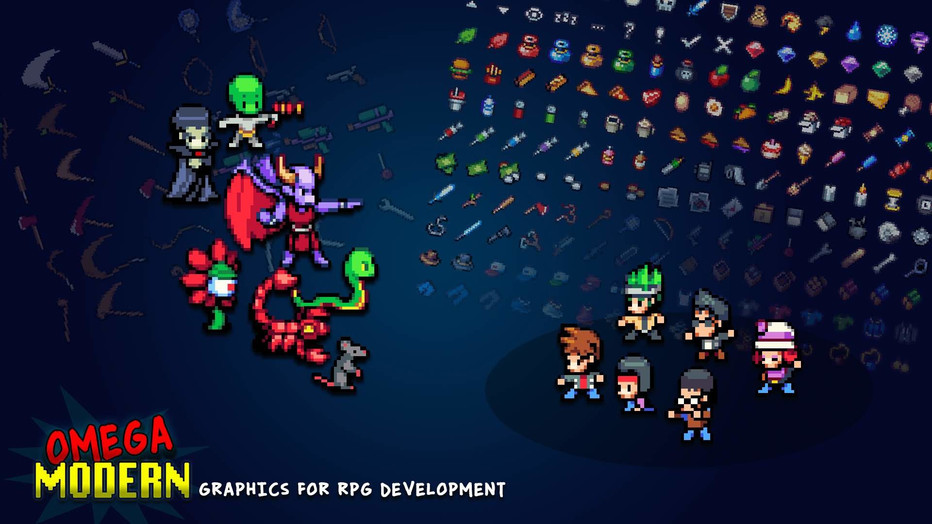 RPG Maker MZ - Omega Modern Graphics Pack #8