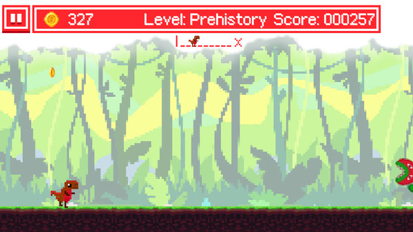 Скриншот из Ancient Dino Runner