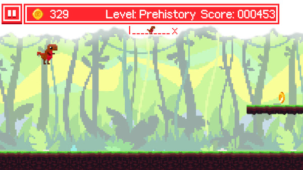 Скриншот из Ancient Dino Runner