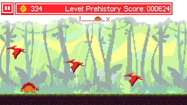 Скриншот из Ancient Dino Runner