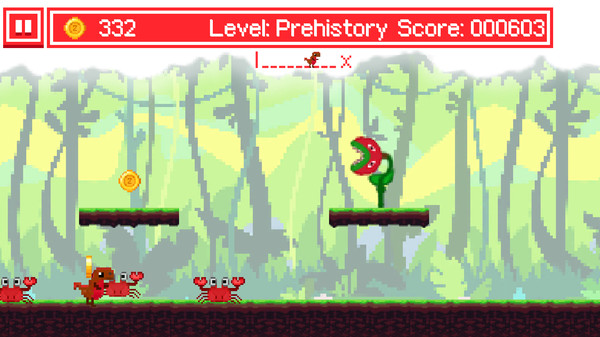 Скриншот из Ancient Dino Runner