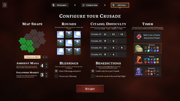 Screenshot of Paladin's Oath