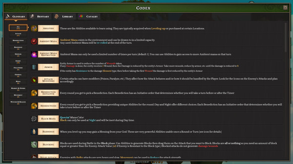 Screenshot of Paladin's Oath