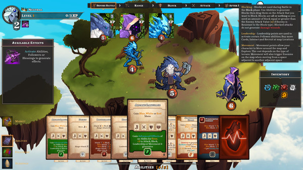 Screenshot of Paladin's Oath