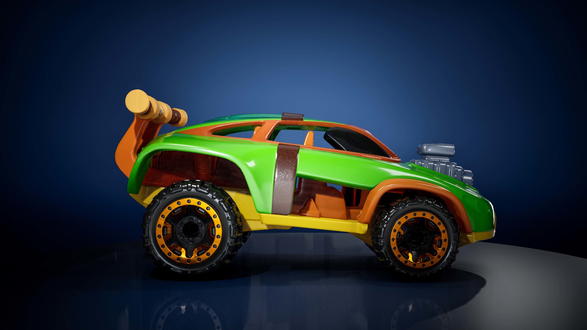 HOT WHEELS™ - TMNT Michelangelo #0