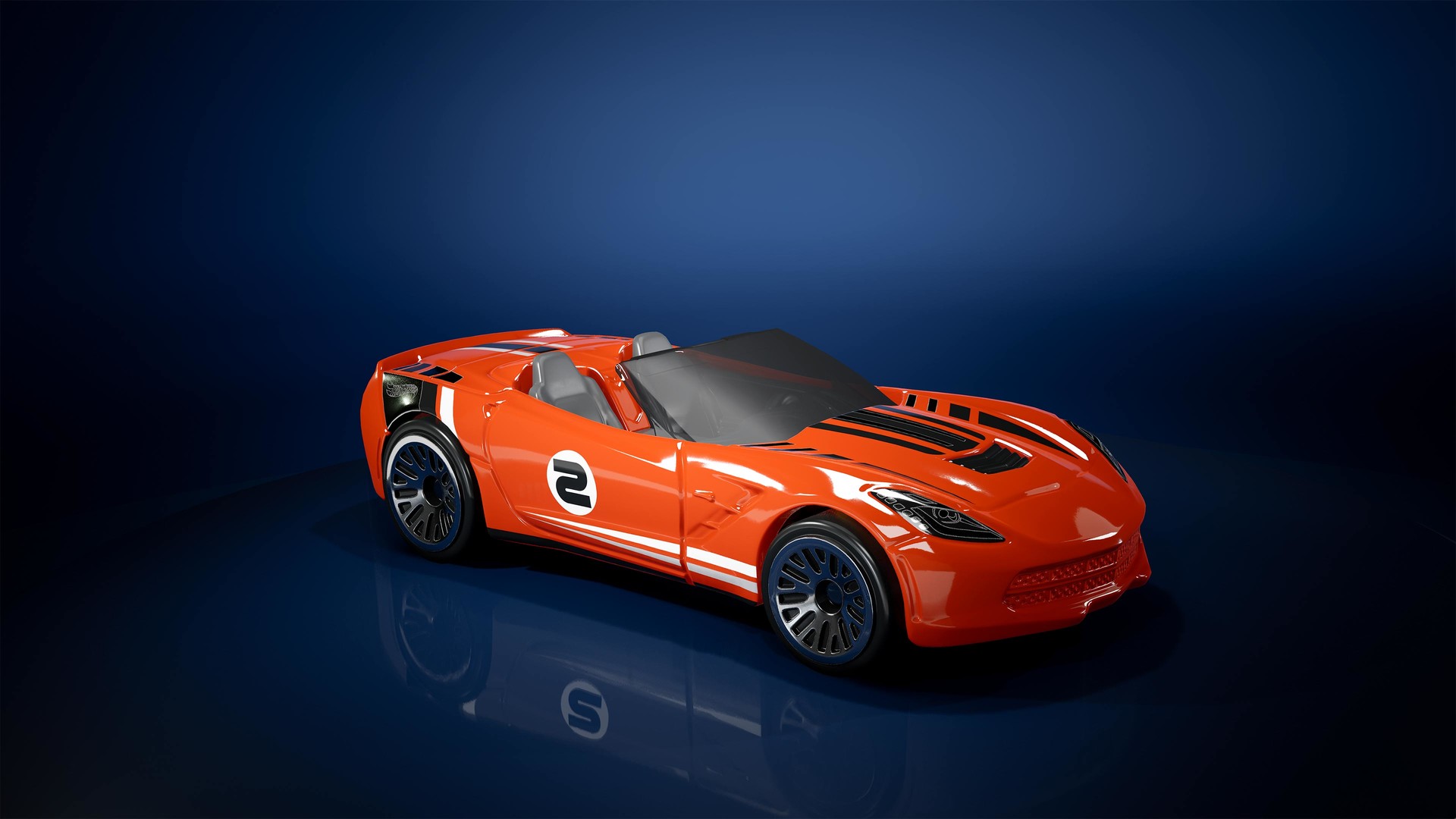 HOT WHEELS™ - Corvette Stingray Convertible 2014 #0
