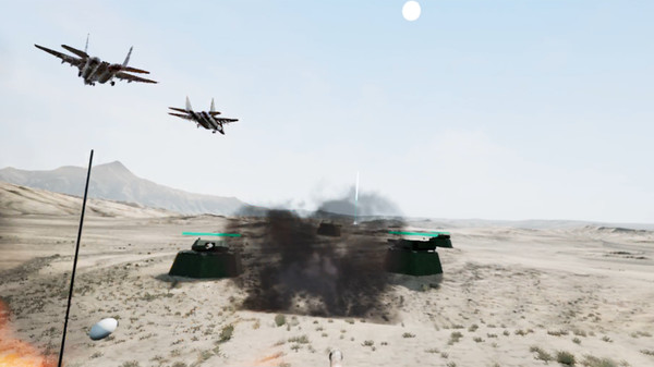 скриншот VR Modern Wars: Advance under air raid 2
